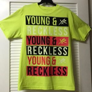 Young & Reckless Yellow Neon T-Shirt